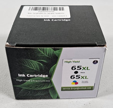 For HP 65XL 2x Ink Cartridge Black Multicolor Envy 5055 5000 5052 5010 5070 5014 picture