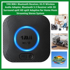 B06+ Bluetooth Receiver, Hi-Fi Wireless Audio Adapter, Bluetooth 5.3 Receiver... picture