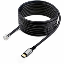 StarTech USB-C to RJ9 Adapter for Office Phone Handset or Wired/Wireless picture