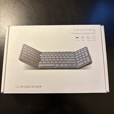 Samsers Full-size Folding Wireless Keyboard - Windows/IOS/MacOS/Android picture