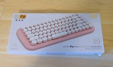 Actto Retro Pop Mini Bluetooth Wireless Keyboard Korean/English Layout / BTK-03 picture