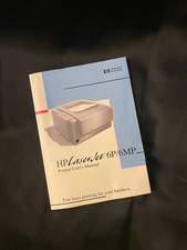 VTG 1997 Hewlett-Packard HP LaserJet 6P/6MP Printer User's Manual, 1st Ed., VGC picture