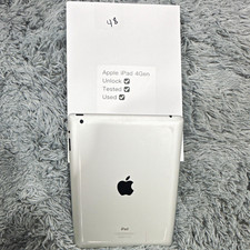 Apple iPad Series iPad 4th Gen 10.9in 16GB Wi-Fi Unlocked Tablet Silver picture