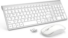 🔥JOYACCESS KB2US Wireless Keyboard & Mouse, USB Slim Wireless Keyboard Mouse🔥 picture
