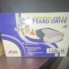 AcomData External HDD 120GB 7200RPM USB 2.0 Plug-and-Play for PC & Mac picture