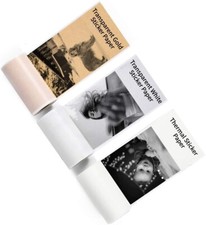 Phomemo Adhesive Thermal Sticker Paper White/Gold Glitter/Silver Glitter Labels picture