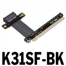 ADT-Link PCIe 5.0 X16 to X1 Ext Cable 25CM for Network Hard Disk USB Card picture