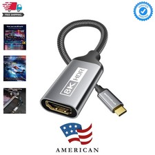 Unidirectional USB-C to HDMI 2.1 Adapter,8K@60Hz,4K@144Hz | High-Speed Type C... picture