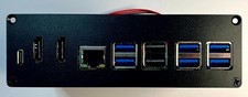 Lot 13 Waveshare Raspberry Pi 5 Module BOX-B Aluminum Case USB 3.2 PCIe picture
