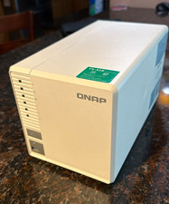 QNAP TS-328 Turbo NAS 3-Bay NAS No Drives, USB 3.0, Encryption, White picture