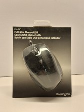 Kensington® Pro Fit Wired Full-Size Mouse, USB, Right, Black 085896723691 NEW picture