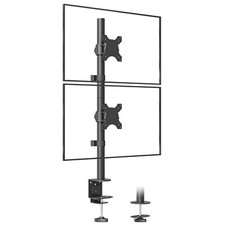 BONTEC Vertical Dual Monitor Desk Mount for 13-34 Inch Screens, Stacked Array... picture