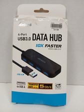 Inland 4 Port USB 3.0 Data Hub 5gb/s Transfer Rate picture