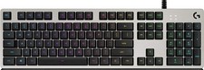 Logitech G513 RGB Wired Keyboard - Silver (Tactile) (/RT6-14504-920-008848-MP... picture