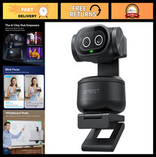 4K Dual-Camera AI PTZ Webcam with AI Tracking, Video Conferencing & Streaming picture