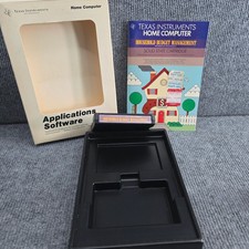 Texas Instruments Home Computer Household Budget Management PHM 3007 Cartridge picture
