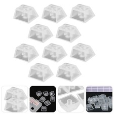 10 Pcs Gaming Keyboard Keycaps Gaming Keycaps Transparent Keycaps Keycap Backlit picture