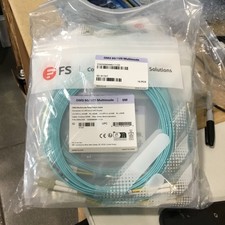 FS.com OM3 50/125 Multimode LC-LC Duplex Fiber Patch Cable 5M 15-Pack picture