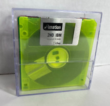 9 Pack Lot Imation 2HD IBM Formatted 1.44MB Floppy Disk, Rainbow Colors -NOS New picture