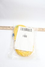 (2-Pk) Fiber Optic Cables Yellow 13' DSH-FP-15M picture