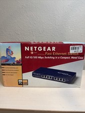 New NetGear  ProSafe (FS108) 8-Ports External Switch Auto 10/100 Mbps Switching picture