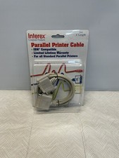 Interex Parallel Printer Cable 6’ Foot picture