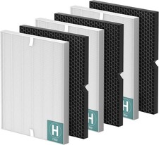 3 Pack Replacement Filter H For 5500 2 Air Purifier HEPA And Activated Carbon... picture