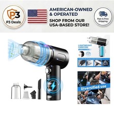 Portable Electric Air Duster - Cordless 3-in-1 Vacuum and Cleaner - Eco-Friendly picture