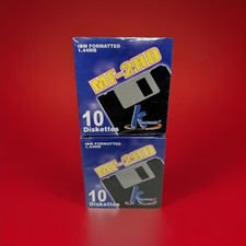 Lot Of 2 (20 Total) K Hypermedia MF 2HD High Density Formatted for IBM 10-Pack picture