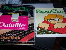 PaperClip Professional Word Processor with SpellPack for  Commodore 64/128 picture