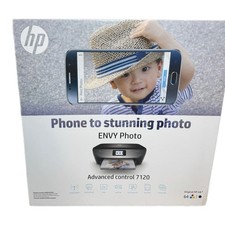 NEW SEALED HP Envy 7120 All-in-One Wireless Bluetooth Photo Printer Scan Copy picture
