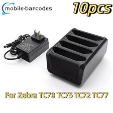 10pcs 4-Slot Battery Charging Cradle SAC-TC7X-4BTYC1 For Zebra TC70 TC75 TC72 77 picture