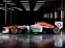 Cars 2013 force india vjm06 formula one race Desk Mat Stitched picture