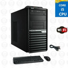 Windows 7 64Bit Desktop i5 Computer PC Tower w/ DVDRW 8GB Ram 500GB HDD picture