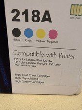 218a toner cartridges 4 pack picture
