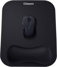 Large Smooth Superfine Fibre Memory Foam Ergonomic Mouse Pad Wrist Rest Support  picture
