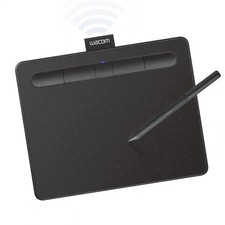Wacom - Intuos Small Bluetooth Graphics Drawing Tablet CTL-4100WL - Black picture