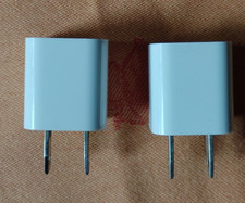 Pair (2) Apple A1265 5W USB Power Adapter - used picture
