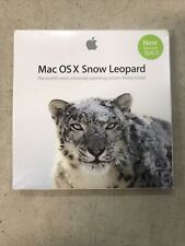 Apple Mac OS X Snow Leopard 10.6 MC573Z/A Operating System 10.6.3 OSX w/Stickers picture