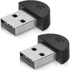 2 Pcs USB 2.0 Mini Microphone, Laptop/Desktop PC Plug and Play picture