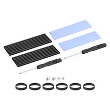 Hot Selling 2PCS M.2 2280 Nvme SSD Heatsink Cooler with 1mm Black Thermal Pad picture