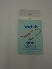 Watch Onn Mini display Port To HDMI Adapter. picture