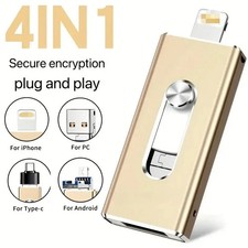 4in1 Flash Drive High Speed USB Memory Storage Photo Stick for Phone Androind picture