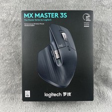 Authentic Logitech MX Master 3S Wireless Mouse Chrome -Graphite (910-006565) picture
