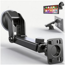 Epronic Extended Carplay Mount, 360° Flexible Windshield Holes Bracket, Black picture