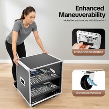 12U Mobile Server Network Equipment Data Cabinet Rack Enclosure Rack Open Frame picture