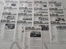 TRS-80 Microcomputer News 17-Issue Lot Jul 1980–Nov 1981 Radio Shack Vintage picture