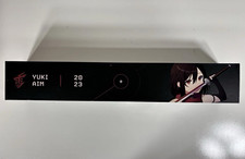 Yuki Aim 2023 Anime Character Mouse Pad - Black & Red picture