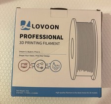 LOVOON PLA 3D Printing Filament 1.75MM , 1 KG/2.2 LB , Blue , Brand New . picture