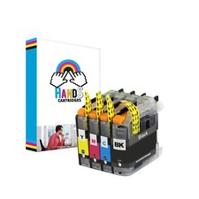 3 Full Sets Non Oem Hands Compatible Ink Cartridges Fits Brother LC123 picture